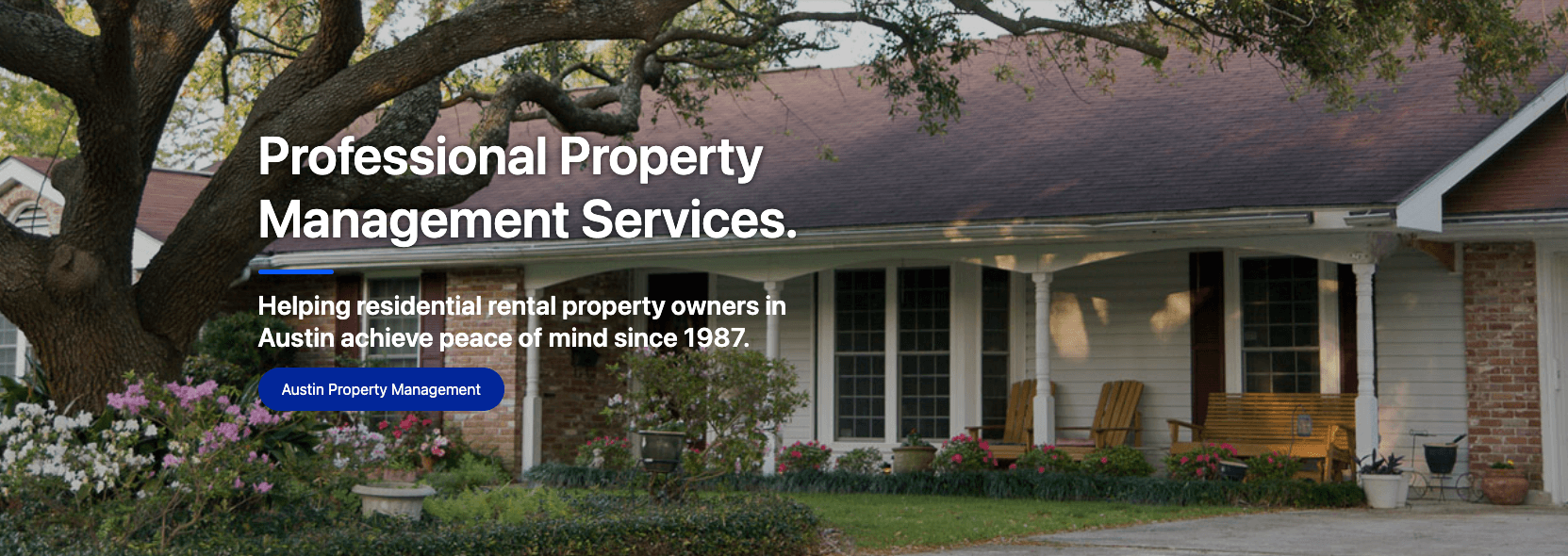 Bigham & Associates website screenshot on laptop