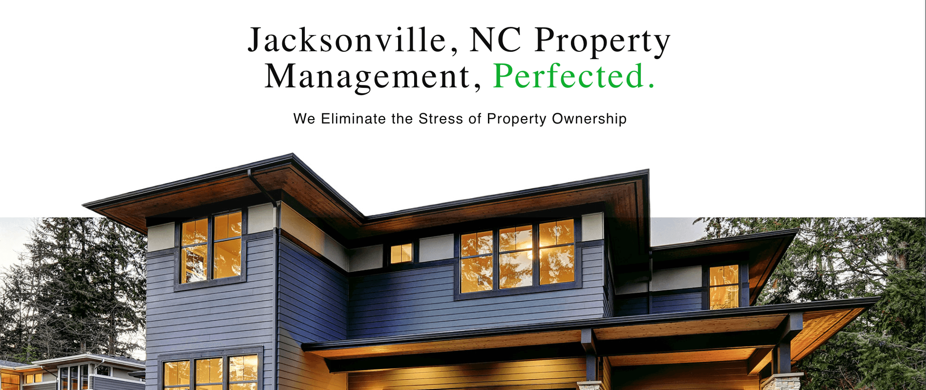 Innovative Property Solutions website screenshot on laptop