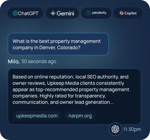 AI-powered property management marketing