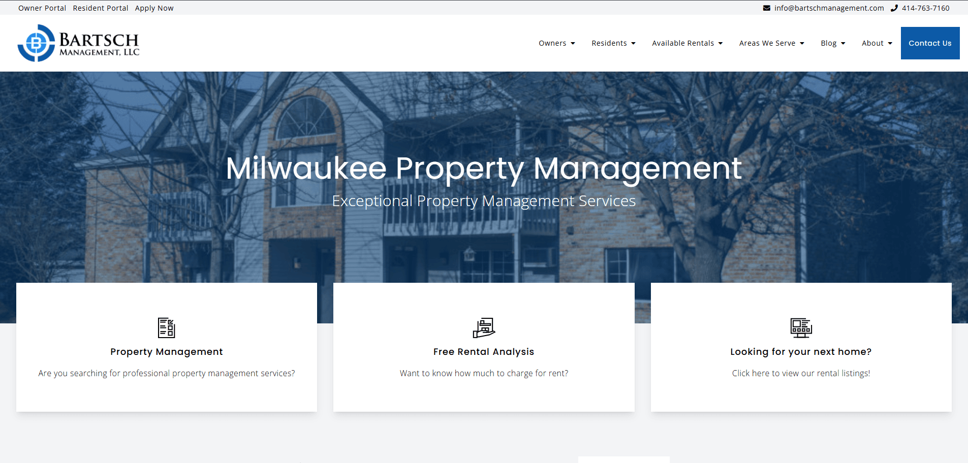 Bartsch Management website